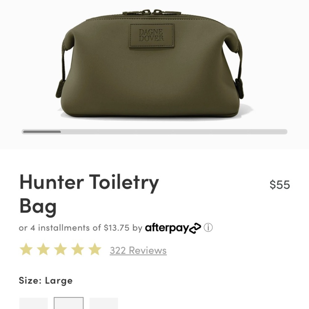 Dagne Dover Hunter Toiletry Bag - L